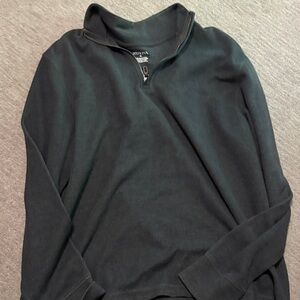 Merona Men's Grey 3/4 Zip Sweater